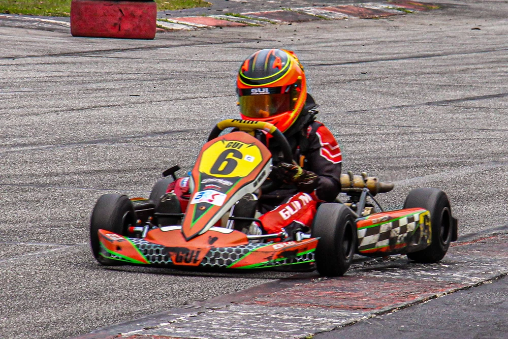 Acidente impede Guilherme Moleiro de avançar na Copa São Paulo Light de Kart