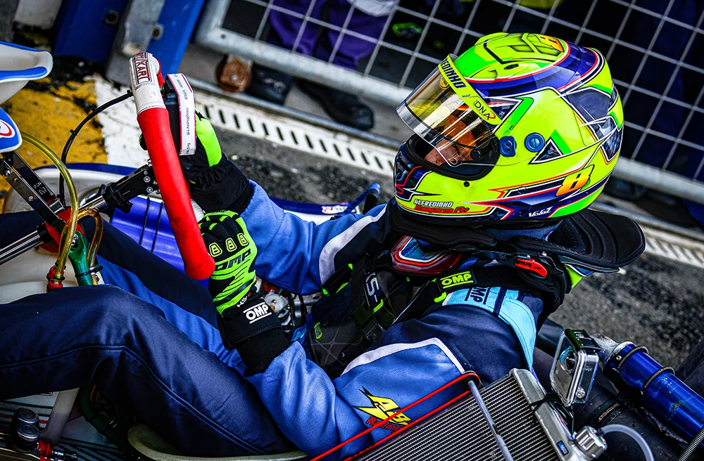 Alfredinho Ibiapina está pronto para o Catarinense de Kart