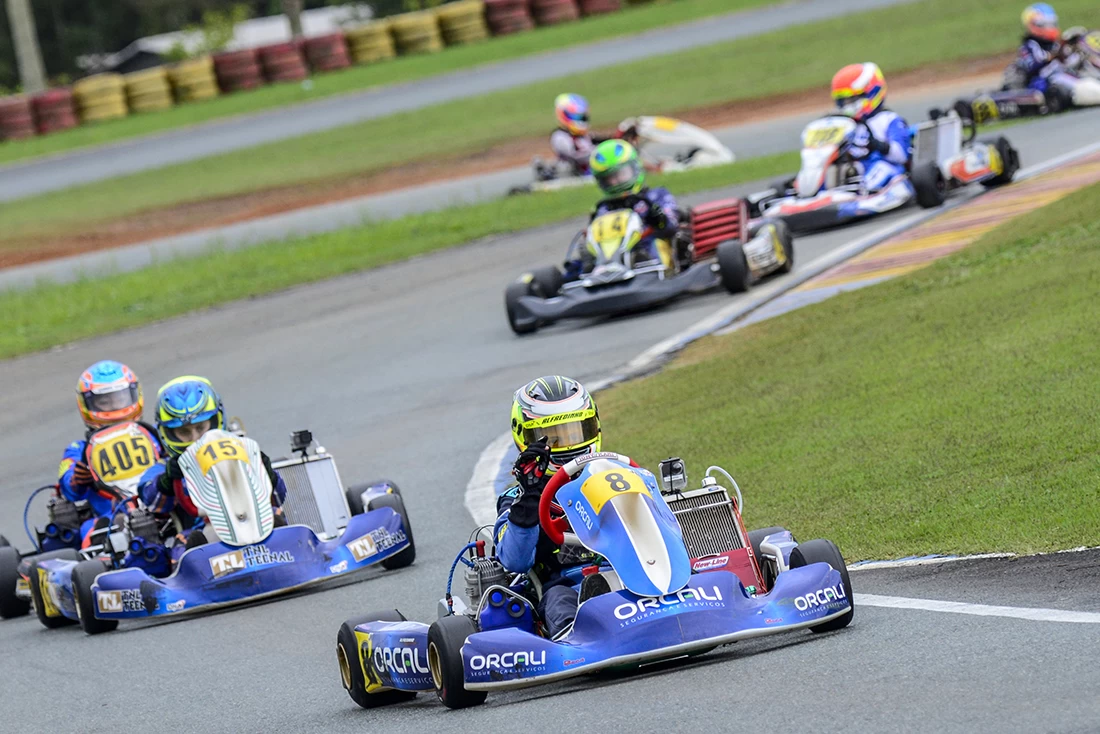Pescador de combustível frustra a chance de título de Alfredinho Ibiapina no Catarinense de Kart
